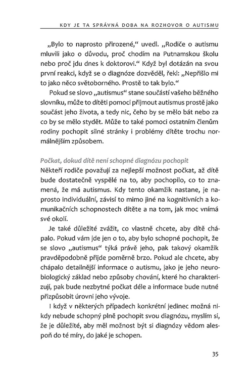 Mé dítě má autismus