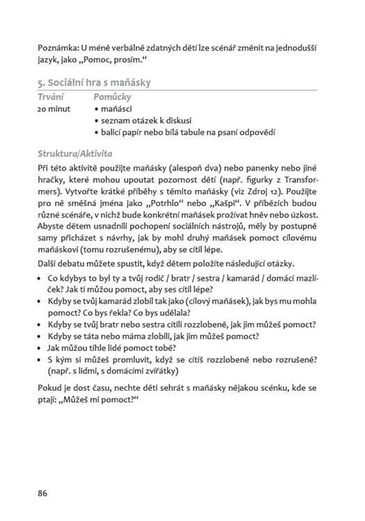 Dítě s autismem a emoce