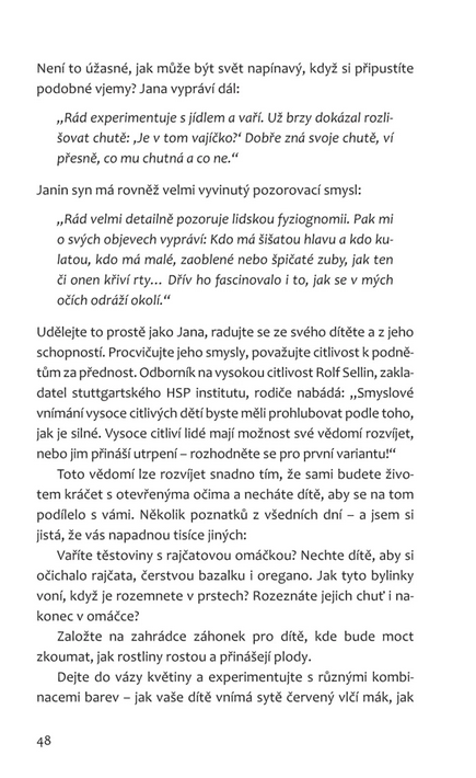 Výchova vysoce citlivých dětí
