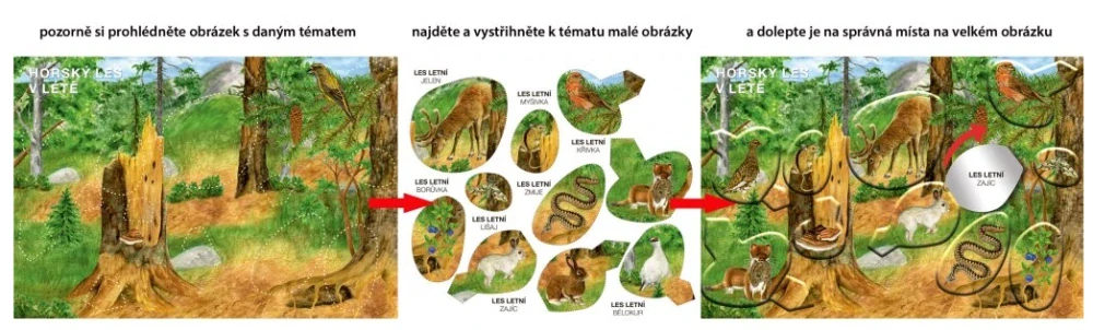Začínáme vystřihovat - Na horách