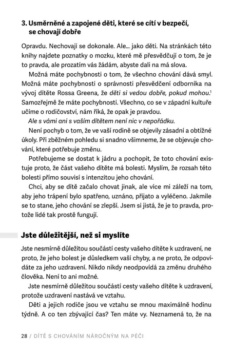 Dítě s chováním náročným na péči