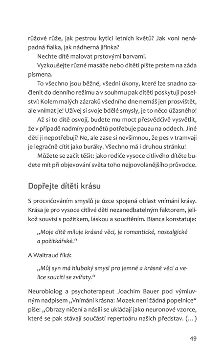 Výchova vysoce citlivých dětí