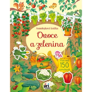 Samolepková knížka - Ovoce a zelenina