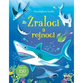 Samolepková knížka - Žraloci a rejnoci