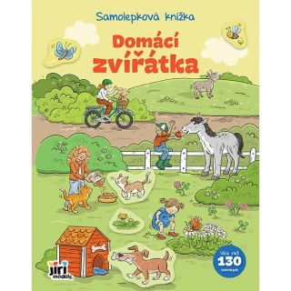Samolepková knížka - Domácí zvířátka