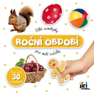 Velké samolepky pro malé ručičky - Roční období