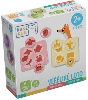 KUKIKUK Véééliké loto - Barvy