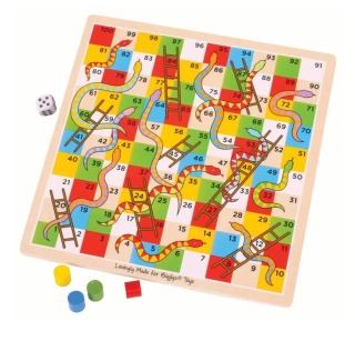 BIGJIGS TOYS Hadi a žebříky