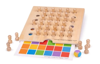 BIGJIGS TOYS Paměťová hra - Barvy