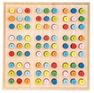 SMALL FOOT Dřevěné sudoku