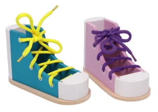 SMALL FOOT Zavaž si tkaničku (1 ks)