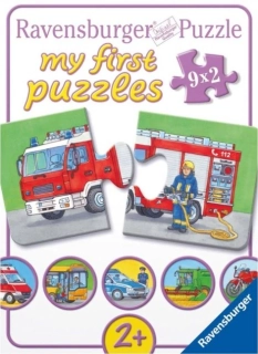 RAVENSBURGER Moje první puzzle - Vozidla 