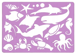 Šablona zvířata - Oceán