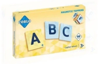COBLO Magnetická písmena VELKÁ (60 dílů) 