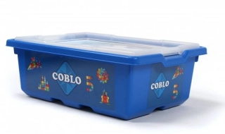 COBLO Magnetická stavebnice Classic VELKÝ BOX (200 dílů + kartičky)