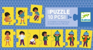 DJECO Puzzle - Učím se oblékat