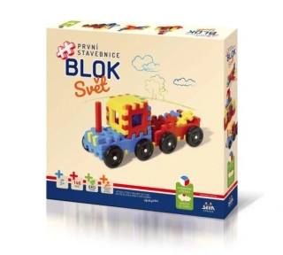 SEVA První stavebnice - Blok Svět (146 ks)