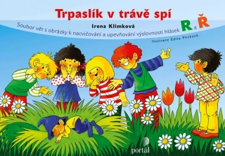 Trpaslík v trávě spí