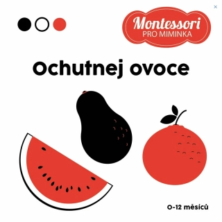 Kontrastní leporelo - Ochutnej ovoce