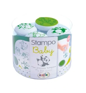 Razítka Stampo Baby - Zvířátka z daleka (4 ks)