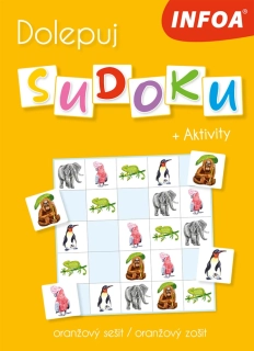 Dolepuj sudoku + aktivity (oranžový sešit)