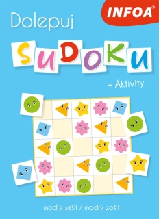 Dolepuj sudoku + aktivity (modrý sešit)