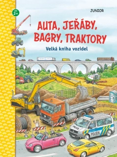 JUNIOR Auta, jeřáby, bagry, traktory