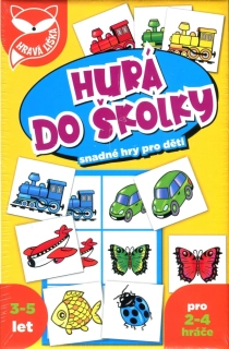 Hurá do školky - Poznáváme barvy 