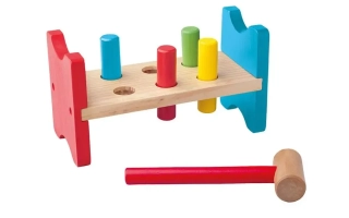 WOODY Dřevěná zatloukačka