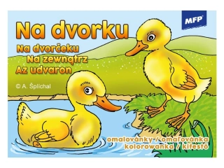 MFP Omalovánky - Na dvorku