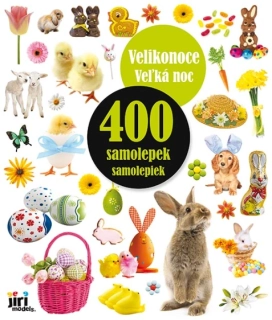 400 samolepek - Velikonoce