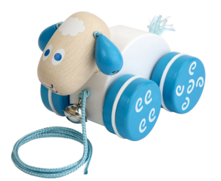 DETOA Dřevěná tahací ovečka