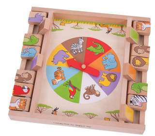 BIGJIGS TOYS Ruleta se zvířátky