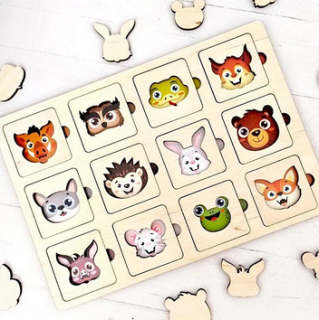 Vkládačka MINI - Lesní zvířata