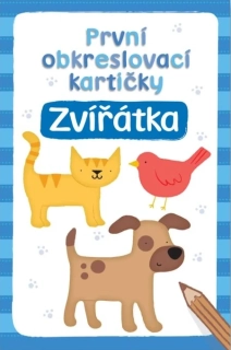 První obkreslovací kartičky – Zvířátka