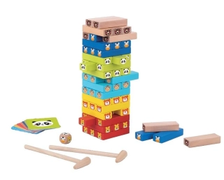 2KIDS TOY Jenga - Zvířata