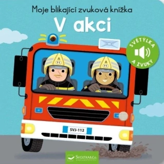 Moje blikající zvuková knížka - V akci 